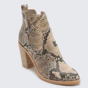 Dolce Vita Shay Booties Snake